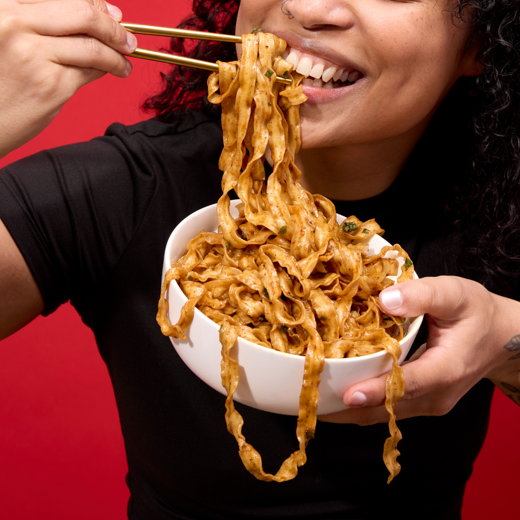 Roasted Garlic Noodles - Bright Touch