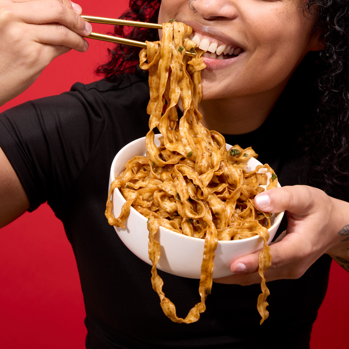 Roasted Garlic Noodles - Bright Touch