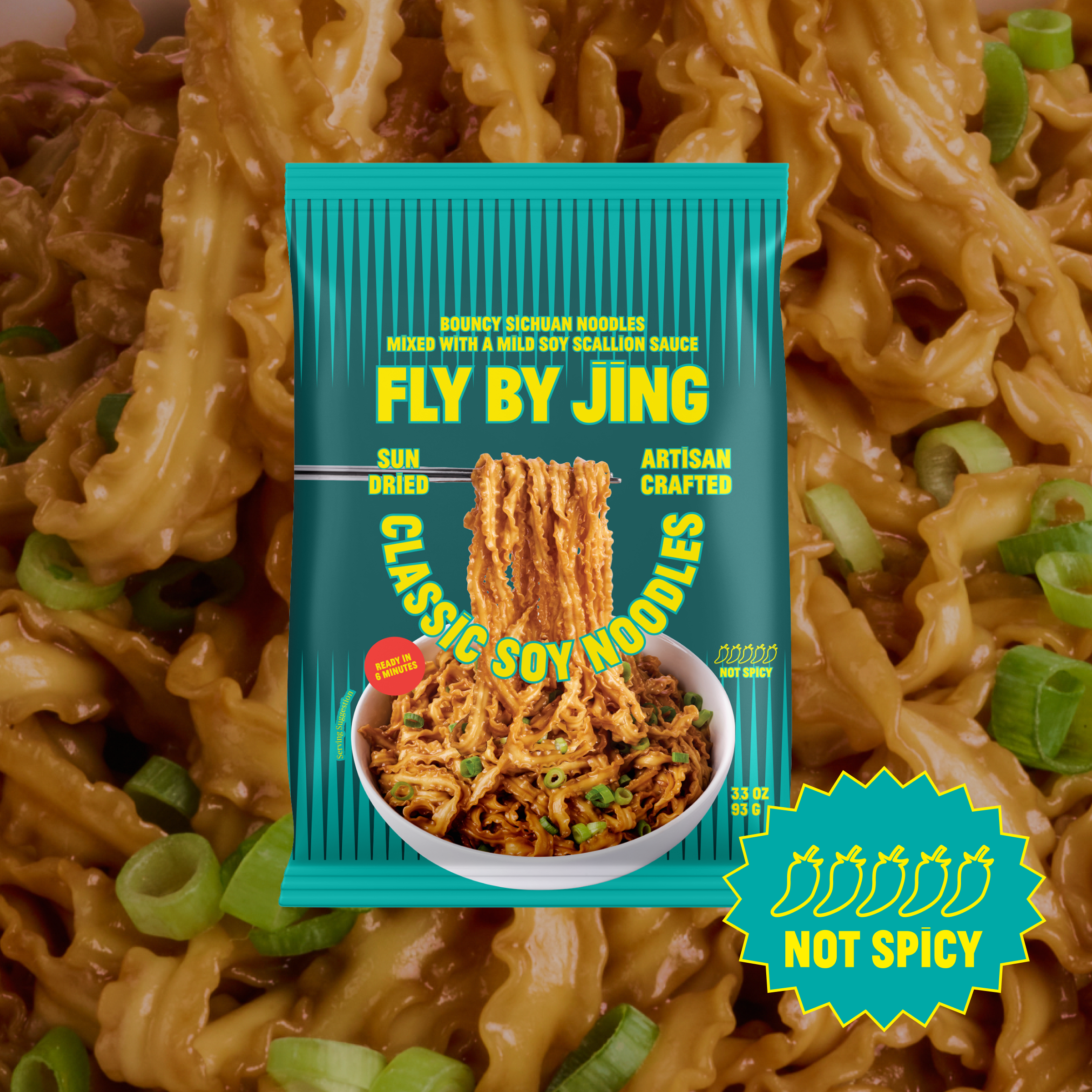 Classic Soy Noodles - Fresh Ready