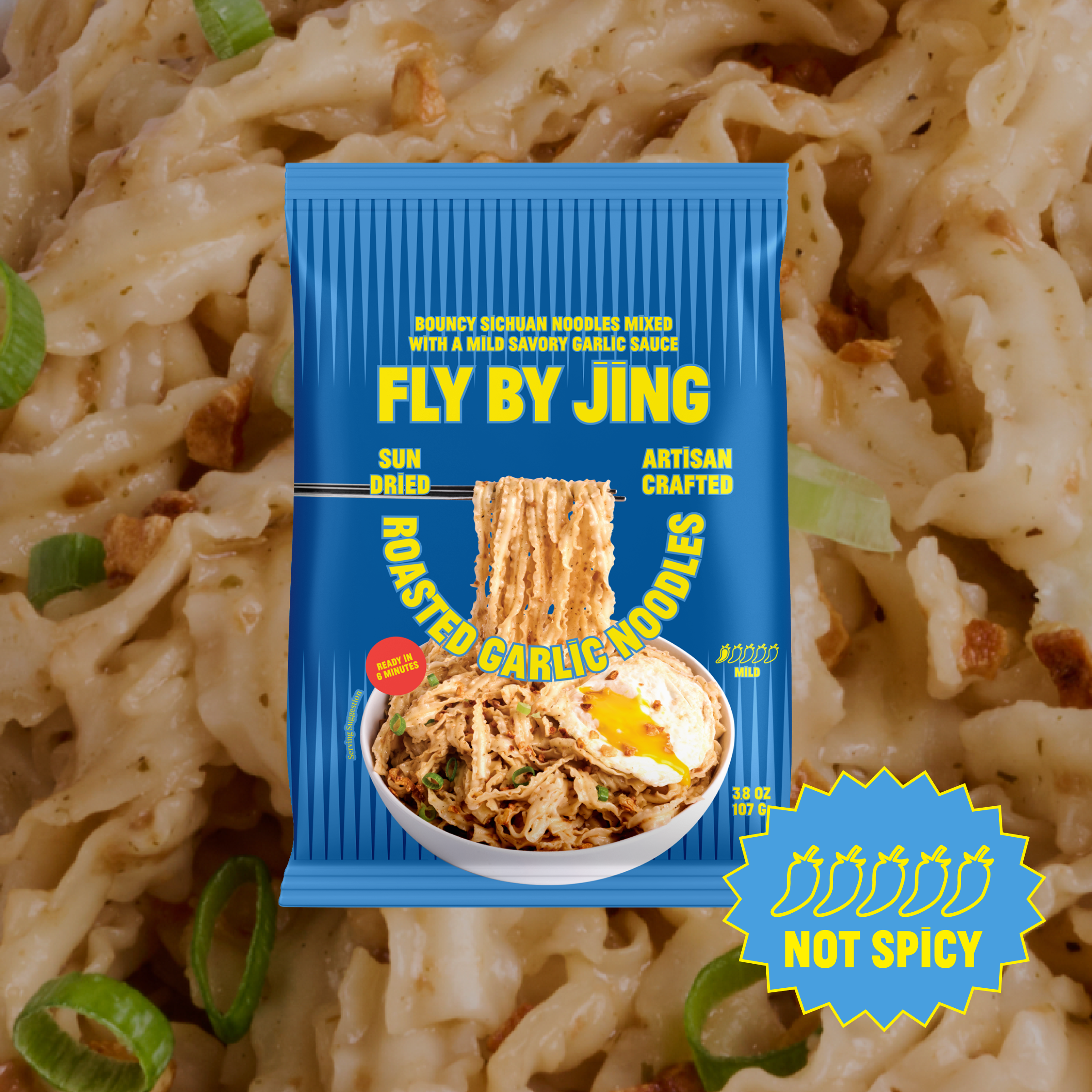 Roasted Garlic Noodles - Bright Touch
