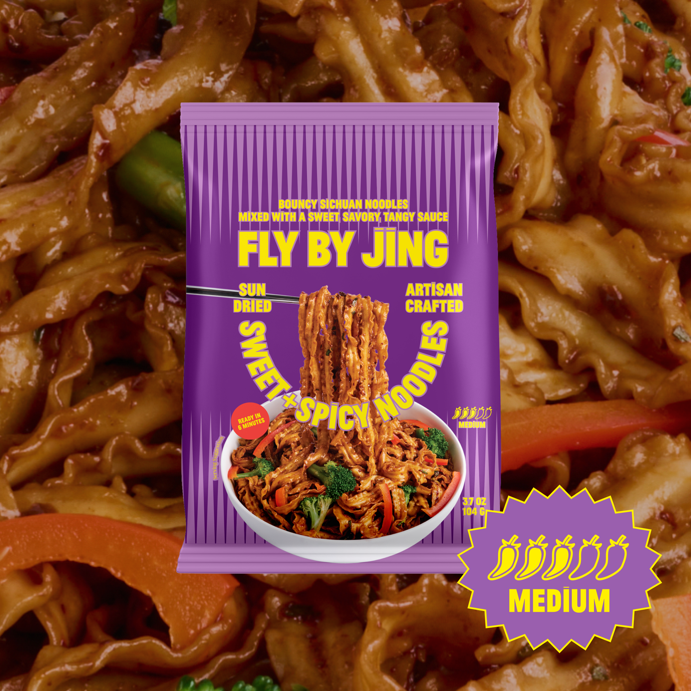 Sweet + Spicy Noodles - Soft Pick