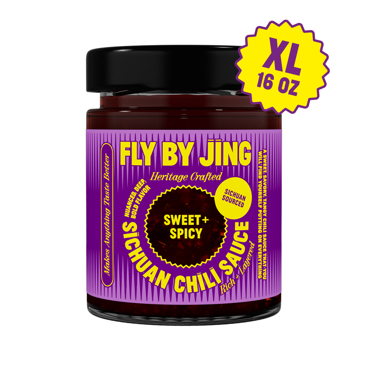 Sweet + Spicy Sichuan Chili Sauce (XL) - Smooth Finish